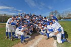 Baseball vs MIT  Wheaton College Baseball vs MIT in the  NEWMAC Championship game. - (Photo by Keith Nordstrom) : Wheaton, baseball, NEWMAC